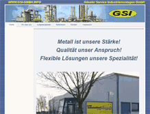 Tablet Screenshot of gsi-gmbh.info